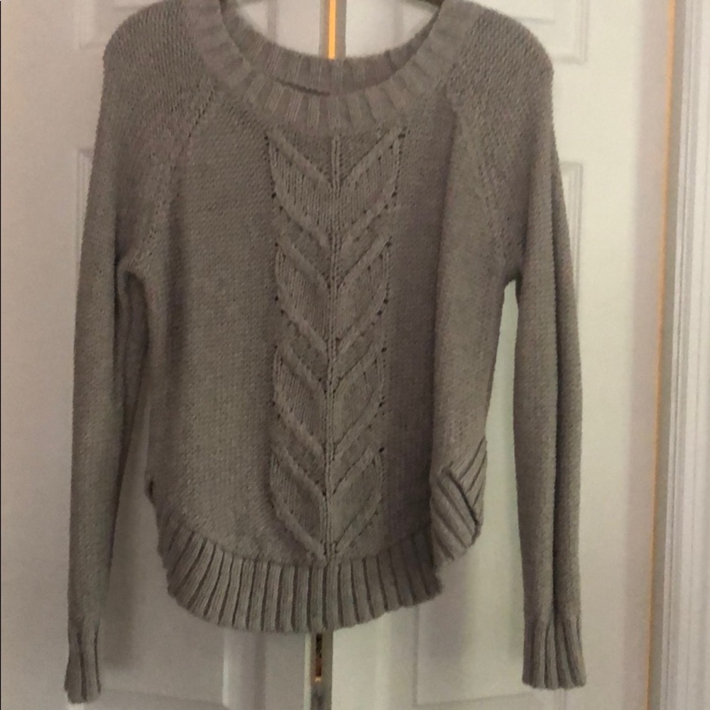 Aerie tan sweater